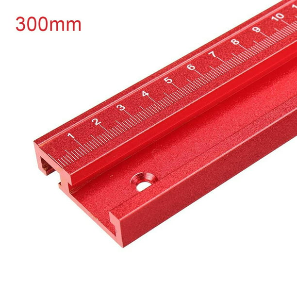 400/500/600mm T-Tracks Miter Aluminum Alloy W/ Scale Woodwork Measuring Tools 